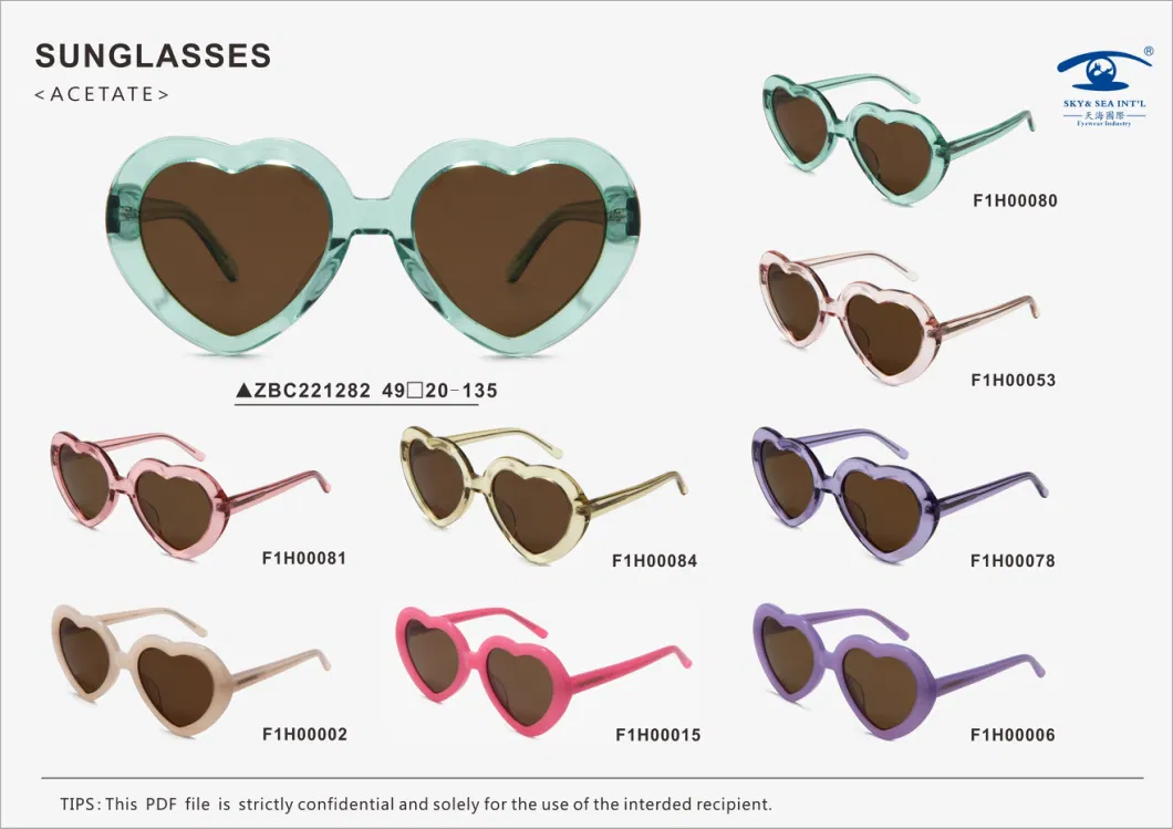 Wholesale Candy Color for Adult Acetaete Childish Party Decoration Sunglasses