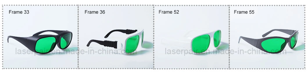 High Optical Density of Red Laser Safety Glasses & Eye Protection Eyewear 620-700nm Laser Machine & Red Light Therapy Machine