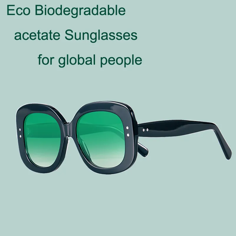 Lunettes de soleil écologiques expérimentées par le fabricant OEM ODM Shenzhen