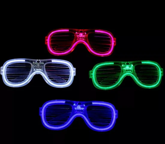 Allumez les lunettes LED à bas prix Party Concert LED lunettes de soleil pour les enfants