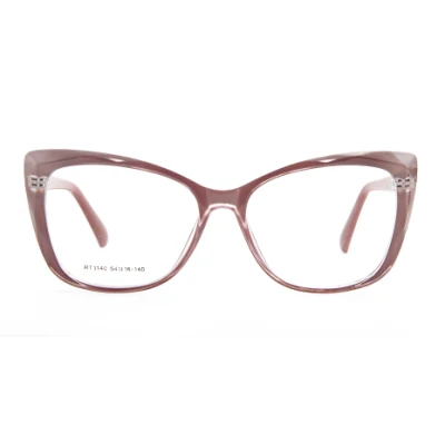 Oeil de chat lunettes optiques cadre femmes mode diamant lunettes cadre Prescription myopie verre dames tendance lunettes printemps charnière